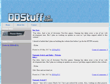 Tablet Screenshot of ddstuff.com